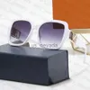 Sonnenbrille Mode Sonnenbrillen Sommer Strand Brille Vollrahmen Brief Design Herren Frauen 5 Farbe Gute Qualität J0603