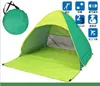 Sommar utomhus strandtält utomhus camping skydd för 2-3 personer UV-skyddstält för vandring rese gräsmatta ultralätt ryggsäck tält