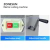 ZONESUN ZS-FC1 포일 롤 커팅 머신 핫 포일 페이퍼 디스펜서 가죽 스탬핑 장비