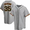 Maglie da baseball uomo New Wear 2023 35 Brandon Crawford 5 Mike Yastrzemski 31 LaMonte Wade Jr Michael Conforto Mitch Haniger Joc Pederson 7 Davis Thairo Estrada