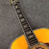 41 -calowy blondynka Top K45 Acoustic Guitar Solid Top Amber Wykończenie D Kształt Elektryczny gitara akustyczna folk akustyka