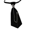 Bow Ties Trendy Boys School Tie Ribbon Wide Firm Stitching Exquisite Uniform Necktie Clothes Accessory