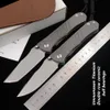 Jufulde Chris Reeve Umnumzaan Knife Titanium Hałda podwójna rzędowa ceramiczna łożyska polowanie na wędkowanie na zewnątrz s35vn edc narzędzia noży składania