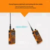Walkie Talkie UV-17 GPS 108-130 MHz Air Band VHF UHF 200-260 MHz 350-355 MHz Radio FM Sześć pasm Częstotliwość Kopiuj Wodoodporny