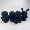 Wholesale anime pocket series black fur pet plush toys children's games Playmate company activity gift room decor