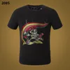 Phillip Plain Summer Men's T-shirts Projektant mody T koszule dla mężczyzn Tops QQ Letter Hafdery męskie odzież Kobiety z krótkich rękawów