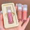 Blush Líquido Velvet Matte Blush Face Pigment Lasting Natural Cream Cheek Tint Laranja Pêssego Blush Maquiagem Maquilhagem