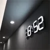 Orologi da parete Nordic Digital Alarm Hanging Watch Calendario da tavolo Orologio elettronico a LED 230603