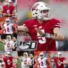 Thr Wisconsin Football Jersey Chez Mellusi Isaac Guerendo Danny Davis III Kendric Pryor John Chenal Jack Eschenbach Semar Melvin Jack Nelson Nick Herbig Collin Wild