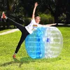 Aufblasbare Hüpfer, Spielhausschaukeln, 1,0 mm TPU, aufblasbarer Zorb-Ball, 1,2 m, 1,5 m, 1,7 m, Blasenfußball, Luftstoßball, Blasenfußball für Erwachsene 230603