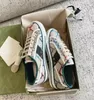 All'ingrosso Tennis 1977 Sneaker Scarpe Canvas Trainer Beige Blu Washed Donna Uomo Ace Suola in gomma Ricamato Vintage Party Dress Casual Walking EU35-45 Box