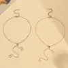 Hanger Kettingen 2023 Minimalistische Geometrische Ketting Verstelbaar Voor Vrouwen Meisjes Gepersonaliseerde Zilveren Kleur Metalen Accessoires Mode-sieraden