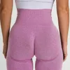 Tenue de yoga Fesses de pêche Leggings de remise en forme Gymnase pour femmes Short de course serré Pantalon à trois points pour la hanche Taille haute Short de yoga sans couture 230603