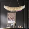 Pendant Lamps Post-modern El Lobby Creative Large Chandelier Personality Villa Living Room Dining Table Light Luxury Crystal Lamp