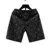 Netto Populära shorts av samma stil Mäns Loose Korean Style Croped Trend Stitching Spirit Guy Big Quick Dry