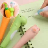 Kawaii Animals Alivia o Estresse Kartoon Gel Pen Squeeze Foam Writing Cute School Office Materials Kids Students Gift Stationery