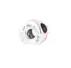 2023 New 925 Sterling Silver Sparkling Donut Charm Fits Original Pandora Bracelet Metal Beads DIY Jewelry Making for Women Pink cute