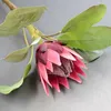 Fleurs décoratives 1Pc roi mariage Bouquet Protea fleur artificielle fausse plante bricolage fête décor