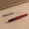 Bordo rosso in acciaio inossidabile M finitura M Pazziniera Penna delle forniture scolastiche Scrittura Penna