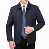 Jaquetas masculinas 2023 primavera outono casual masculino casaco grosso blusão de botão casacos longos trench coat masculino agasalhos meninos m183