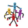Pop Tubes Toys Party Favor Robotics Fidget Tubes Juguetes de descompresión sensorial para niños pequeños Juego imaginativo Estimulante Creativo