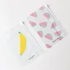 Domikee Original Creative Cute Watermelon Design PVC 6 Holes Inside Pouch For Binder Spiral Notebooks Fine School Stationery A6