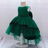 Abiti da ragazza Summer Baby Dress Infant 1st Year Birthday Party Princess Wedding Abbigliamento per bambini Abiti da sera per bambini Natale