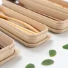 Wooden Chopsticks Spoons Knife Set Portable Dinnerware Set With Packing Box For Travel Camping C48