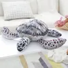 Plush Pillows Cushions 2570CM Simulation Lovely Sea Turtle Toys Stuffed Tortoise Animals Dolls Soft Pillow Cushion Home Decor Gift for Kids Baby 230603