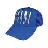 قبعة بيسبول مصممة بأحدث ألوان قبعات الكرة الفاخرة المصممين قبعة أزياء سائق الشاحنة خطابات تطريز عالية الجودة