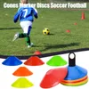 Balls 10pcslot 19cm Cones Marker Discs Soccer Football Training Sports Entertainment Accessories 230603