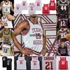 Wsk Texas AM Aggies Basketball Jersey NCAA College Khris Middleton Alex Caruso Quenton Jackson Coleman III Tyrece Radford Marcus Williams Andre Gordon Taylor IV