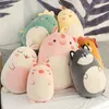 Oreillers en peluche Coussins 4580CM Jouet Squishy Kawaii Graisse Animale Dinosaure Shiba Inu Chien Oreiller Jouets Mignon Lapin Poupée Filles Lit Coussin De Couchage 230603