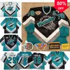 Mag Custom Vintage IHL Las Vegas Jersey Thunder 50th Anniversary 1994-95 Marc Habscheid 1990 Rhett Trombley 1995-96 Vladimir Tsyplakov 1994