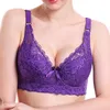 BRAS 34 Cup Women Ladies Sexiga underkläder vadderade spetsar Sheer Bh Large Cup B C D Underwear Women's Bra Sexig underkläder Big Size 230603