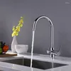 Kitchen Faucets High Quality Brass Cold Water Sink Faucet With Direct Drinking 3-way Purified 2 Handles 1 Hole
