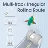 Toys Activity Cat Toy Interactive Electric Rolling Pet Toy Automatic Smart Teaser Kitten Led Light for Cats Play Scratch Usb Charge