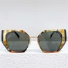 2023 Summer New Womens Designer accessoires Lunettes PR117 lady Cat Eye lunettes de soleil dames style de scène de haute qualité Mode cadre carré irrégulier Avec boîte d'origine