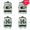 Mag Mit 1954 North Dakota Sioux Jersey Uomo 100% Stitched Fighting Sioux DAKOTA Maglie da hockey Qualsiasi nome e qualsiasi numero Mix Order