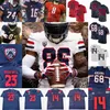 Wsk Custom Arizona Wildcats Football Jersey College Rob Gronkowski Nick Foles Khalil Tate Gary Brightwell Taylor Cunningham Berryhill III Harris Schooler Poindex