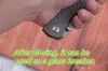 Jufulde Chris Reeve Umnumzaan Knife Titanium Hałda podwójna rzędowa ceramiczna łożyska polowanie na wędkowanie na zewnątrz s35vn edc narzędzia noży składania