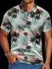 Men's T Shirts Summer Fashion Lapel T-Shirt Men's Breathable Beach Clothing Casual Short-Sleeved Polo Shirt