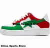 En badape bapesta låga sneakers kvinnor skor storlek 13 US 13 mens 47 designer casual löpande tränare US13 zapatillas zapatos US 12 US12 blå chaussures tennis