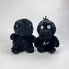 Wholesale anime black fur pet plush toys children's games Playmate company activity gift room decor