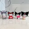 Wholesale stunning cute Kuromi plush toys backpack pendant keychain small gift