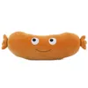 Poupées en peluche 1 PC 8 "20 cm Kawaii réaliste saucisse jouets Mini peluche oreiller cadeaux créatifs pour enfants décor à la maison 230603