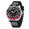 Montres de créateurs bon marché Mens une montre de qualité 40mm 904l automatique mécanique boucle pliante verre saphir étanche céramique rouge bleu lunette cadran noir montres-bracelets