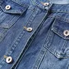 Kvinnors jackor s-6xl denim belägger kvinnor långärmad o-hals avslappnad korta ko pojkar vår höst mode toppar plus size abrigo vaquero