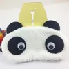 أقنعة النوم 10 PCS Plush Eye Patch Cartoon Eye Cartoon Cartoon Cartoon Cartoon Cartoon Cartoon Schem قناع عين ناعم.