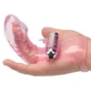 Massagegerät, das weiblichen Masturbator-Frauen-Vagina-erwachsenen G-Punkt-Finger-Ärmel-Vibrator für Frau verkauft